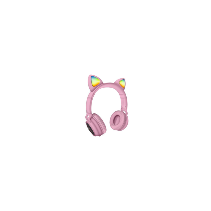Techmade Casque Bluetooth Funny Led avec Microphone Rose — Techmade · Smarty Paris 18e